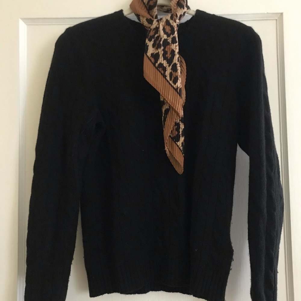 POLO Ralph Lauren cashmere cable knit sweater